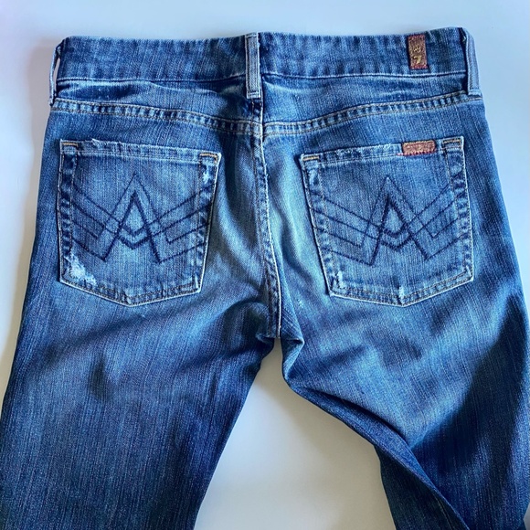 7 for All Mankind size 27 "A" pocket - Picture 6 of 8